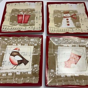 Oneida Winter Song Salad/Dessert Plates